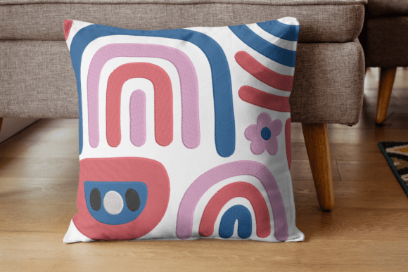 Abstract Rainbow Embroidery Design Review