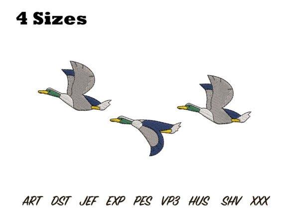 Flying Ducks Embroidery Design: A Holiday Review