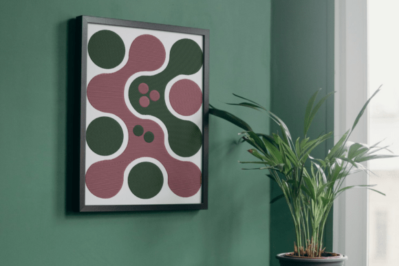 Retro Circles Abstract Embroidery Design Review