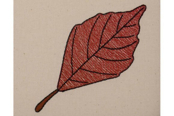 Review: Autumn Leaf – Curved Fills Embroidery