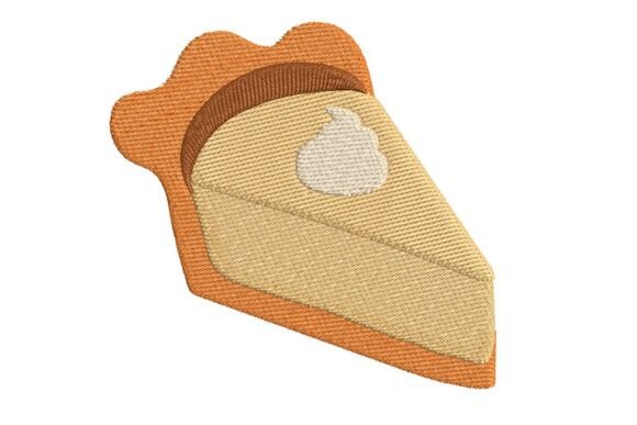 Review: Delicious Pie Slice with Whipped Cream Design