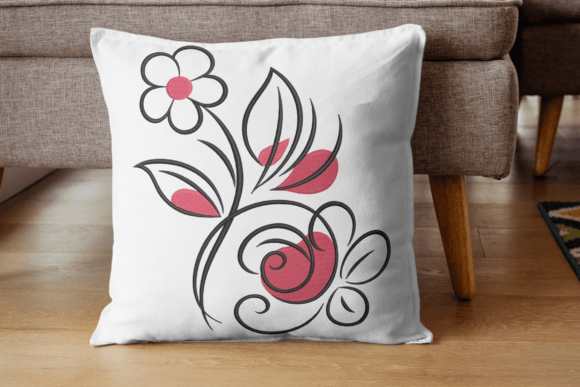 Review: Elegant Floral Swirl Embroidery Design