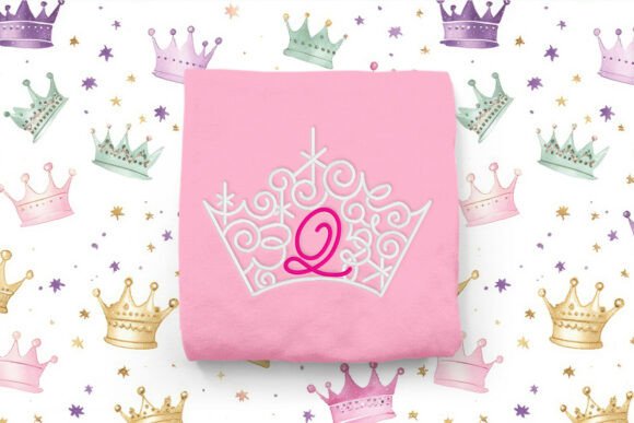 Review: Magical Tiara with Letter Q Embroidery for Etsy