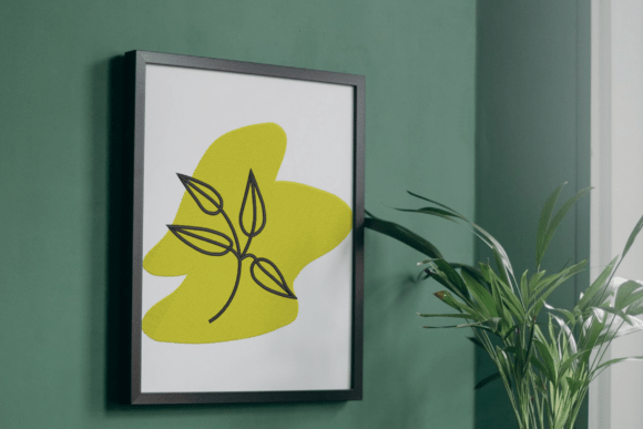 Review: Minimal Leaf Art Embroidery Design