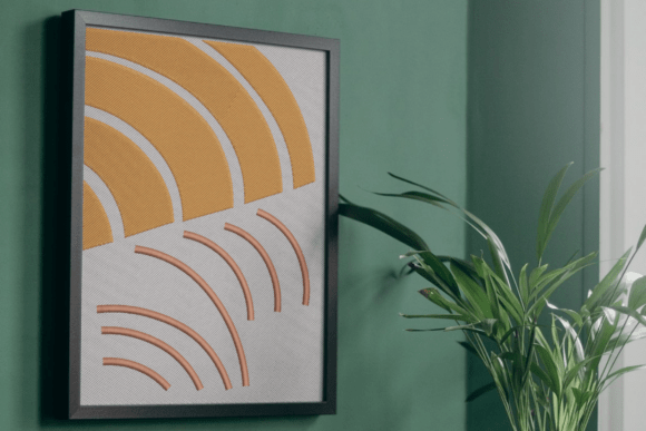 Review: Modern Geometric Arc Embroidery Art