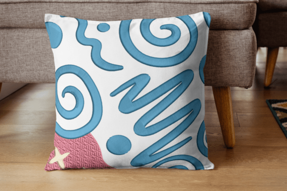 Reviewing the Abstract Swirl Embroidery Design