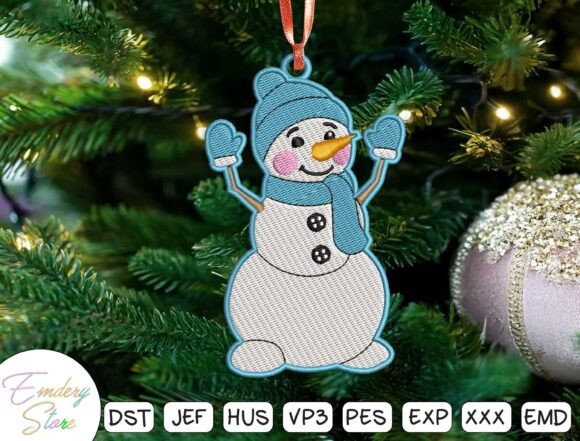 Reviewing the Christmas Ornament Machine Embroidery Design
