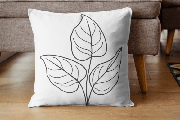 Reviewing the Minimalist Triple Leaf Embroidery Design