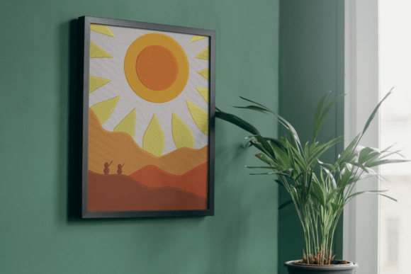 Sun Over Hills Embroidery Design Review